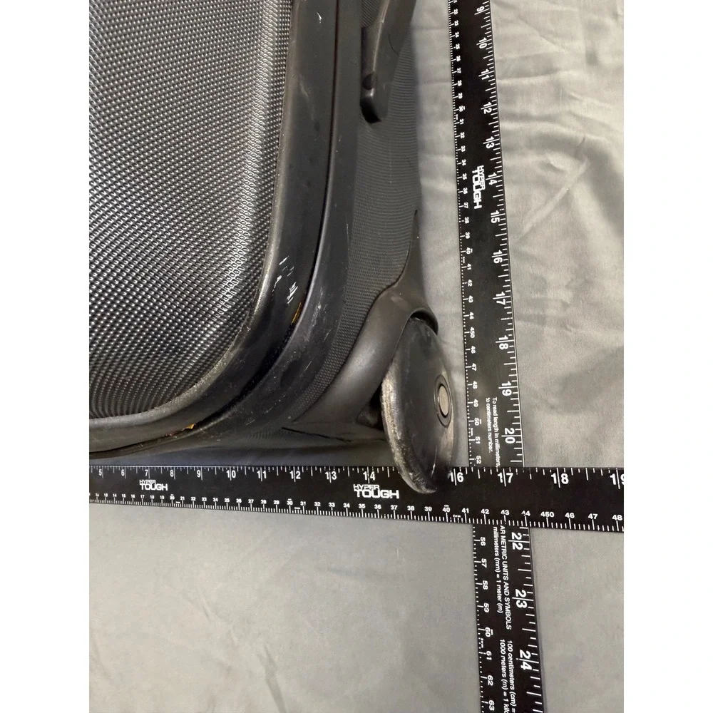 Nike Brasil CBF Rolling Suitcase Grey Yellow‎ Hardshell Carryon Luggage Soccer